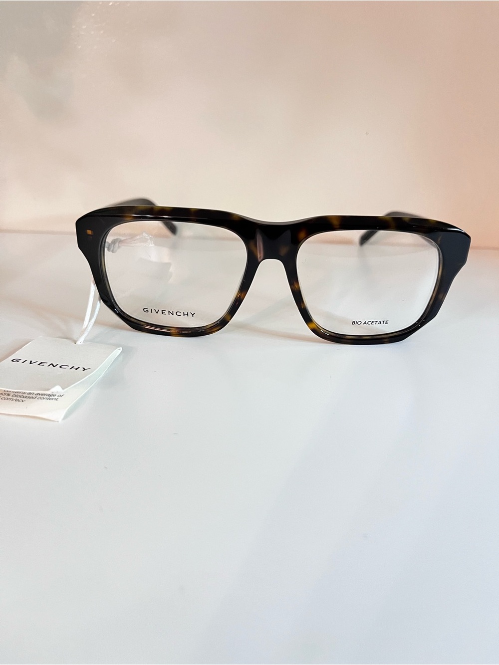 Givenchy Men’s Tortoiseshell Optical Glasses - Brown & Black